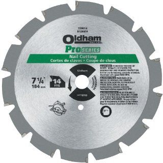 PORTER CABLE 7256814 7 1/4 Inch 14T Carbide Saw Blade Nail Cutting   Miter Saw Blades  