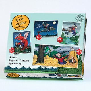 Room on the Broom Room On The Broom 4 In 1 Puzzle