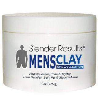 Slender Results Men's Clay   Simply Wrap Those Love Handles Away  Health And Personal Care  Beauty