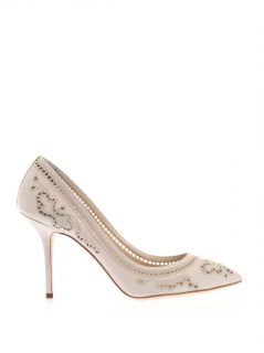 Bellucci embroidered leather pumps  Dolce & Gabbana  MATCHES