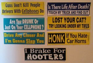 BUMPER STICKER 'HONK IF YOU HATE CAR HORNS'   Honk Horn Saying