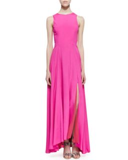Womens Sleeveless Siren Maxi Dress, Pop Pink   Naven   Pink (8)