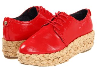 Calvin Klein Jeans Keri Womens Lace up casual Shoes (Red)
