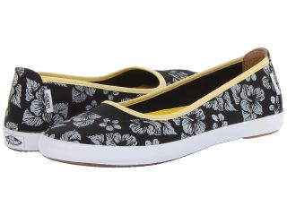 Vans Abiza Black/White) Womens Slip on Shoes (Multi)