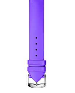 18mm Silicone Strap, Purple   Philip Stein   Purple (18mm )