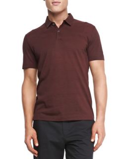 Mens Bron LSP Polo in Lead Stripe, Palmerston   Theory   Palmerston (X LARGE)
