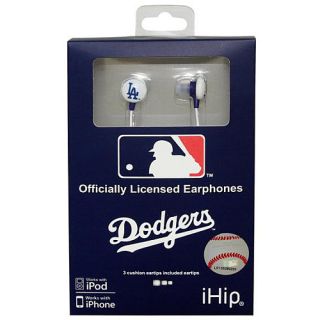 iHip Los Angeles Dodgers Logo Earbuds (HPBBLADEB)