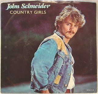 JOHN SCHNEIDER   country girls/ same MCA 52510 (45 vinyl single record) Music