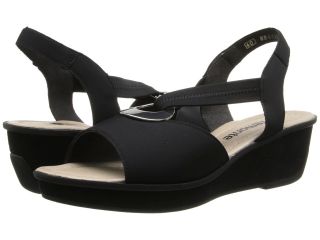 Rieker D8057 Natascha 57 Womens Wedge Shoes (Black)