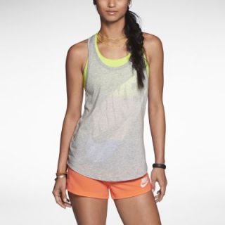 Nike Signal Mezzo Womens Tank Top   Dark Grey Heather