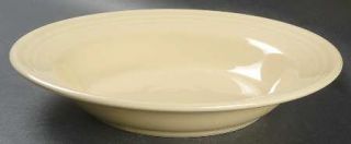 Homer Laughlin  Fiesta Ivory (Newer) Large Rim Soup Bowl, Fine China Dinnerware