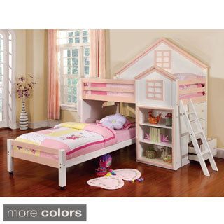 Furniture Of America Ecandor House Inspired Youth Loft Bed