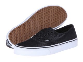 Vans Authentic Black) Skate Shoes (Black)