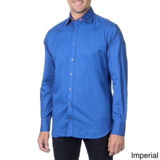 6759239 Canada, Inc / F.d.s.d. Inc Franco Negretti Mens Solid Woven Shirt Blue Size M
