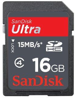 SanDisk 16GB Ultra 15MB/s SDHC SD Card (SDSDH 016G, Bulk Packaging) Computers & Accessories