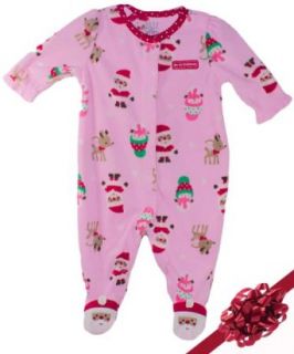 Carter's "My First Christmas" Footie Pajama Set, Color Pink, Size 3 6 months Infant And Toddler Sleepers Clothing