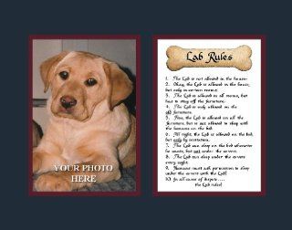 Dog Rules Lab Wall Decor Pet Gift Saying   Prints