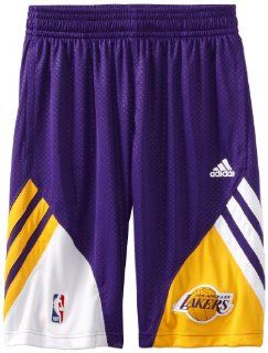 NBA Los Angeles Lakers On Court Pre Game Short, Small  Sports Fan Shorts  Sports & Outdoors