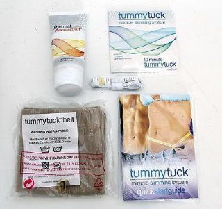 Tummy tuck System Thermal accelerator cream & Belt As seen on TV  