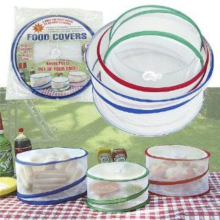 Set of 3 Pop Up Outdoor Food Covers   As Seen on TV   As Seen on TV 