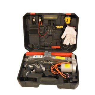 3 Ton Electric Scissor Jack 12v w/ Impact Wrench 12v   Flat Tire Changing Kit (Everything included as seen), On Line Video Automotive