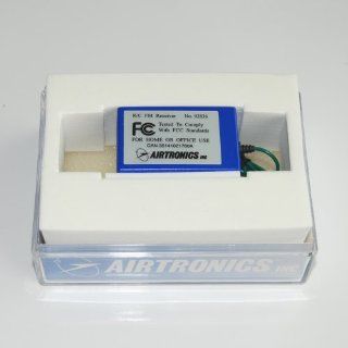 AIRTRONICS AIR92836 92836 3 CHANNEL SUPER MICRO NARROW BAND RECIEVER FOR M8, 75Mhz FM (channel 72, 75, or 79 SENT AT RANDOM) Toys & Games