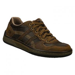 Skechers Connected   Linked  Men's   Drk Brown Leather