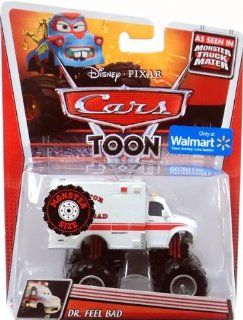 Disney Cars Dr Feel Bad Feelbad 155 Scale Diecast As Seen In Monster Truck Mater Toys & Games