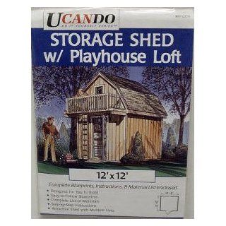 Storage Shed with Playhouse Lo