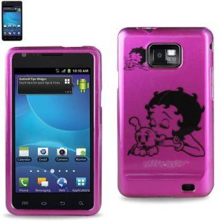 Reiko Premium Hard Shall Snap On Protective Case for Galaxy SII   Retail Packaging   Pink Cell Phones & Accessories