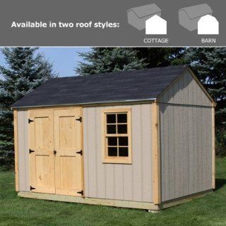 Quality Outdoor Structures 8' X 12' Smart Panel Siding Shed with Delivery and Installation  Storage Sheds  Patio, Lawn & Garden