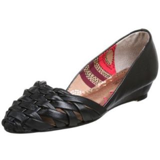 Seychelles Women's Maya Wedge,Black,7.5 M US Shoes