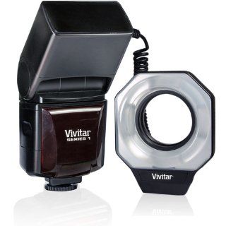 Vivitar VIV DF 586 CAN Digital Macro Ring Flash for Canon  On Camera Macro And Ringlight Flashes  Camera & Photo