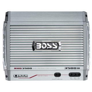 Boss Audio NXD3500 3500 Watt Monoblock Class D Amplifier with Remote  Vehicle Mono Subwoofer Amplifiers 
