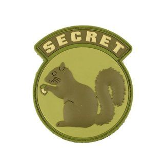 Milspec Monkey Secret Squirrel PVC Patch (dezert)  Airsoft Tools  Sports & Outdoors