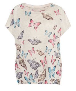 Misumi Stone Butterfly Print T Shirt