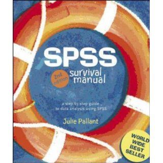 SPSS Survival Manual Julie Pallant 9780335216406 Books