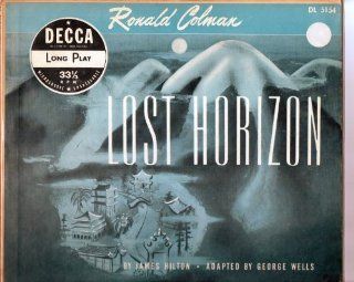 Lost Horizon by Ronald Colman (10 inch vinyl lp) Music