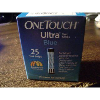 One Touch Ultra FastDraw Test Strips 25 Health & Personal Care