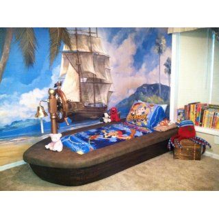 Disney Jake and the Neverland Pirates 4 Piece Toddler Bedding Set  Baby
