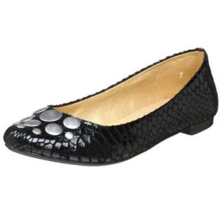 Seychelles Women's Square Dance Flat, Black, 6.5 M US Flats Shoes Shoes