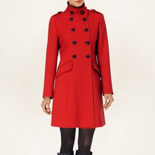 Phase Eight Red chelsey crepe coat