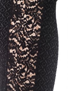 Lace panel knitted skirt  No. 21  
