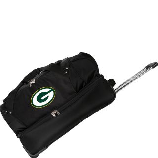 Denco Sports Luggage NFL Green Bay Packers 27 Drop Bottom Wheeled Duffel Bag