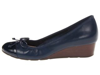 Cole Haan Air Tali Lace Wedge Blazer Blue Patent