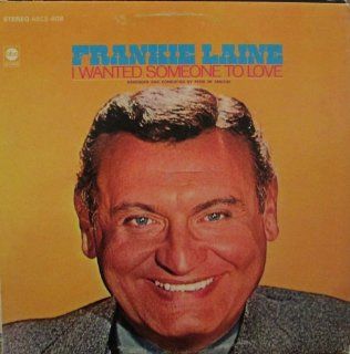 Frankie Lane I wanted Someone To Love ABC Records Stereo 1967 (Vinyl) CDs & Vinyl