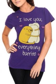 Adventure Time Love Burrito Girls T Shirt Plus Size Size  XX Large Clothing