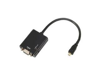 HD Micro HDMI auf VGA Kabel + Audiowiedergabe Kabel Elektronik