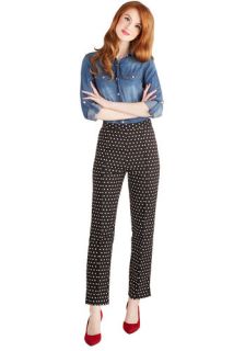 The Sweet Life Pants in Dots  Mod Retro Vintage Pants