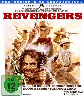 Revengers (Blu ray) William Holden, Ernest Borgnine, Woody Strode, Roger Hanin, Rene Koldehoff, Susan Hayward, Daniel Mann DVD & Blu ray